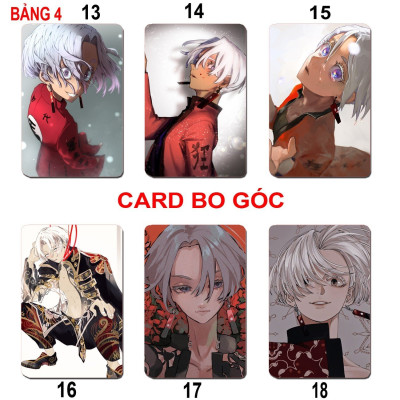 Card hình Kurokawa izana Tokyo Revengers 6 ảnh khác nhau/ Thẻ card Kurokawa izana Kich trường của takemiki