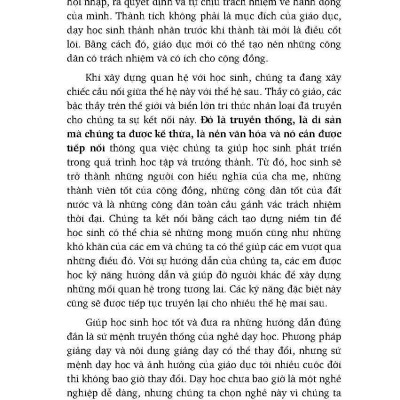 Lời Khuyên Dành Cho Thầy Cô _FN