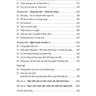 Văn Minh Vật Chất Của Người Việt - Bìa Cứng (Tái Bản 2022)