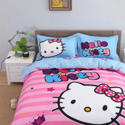 Bộ drap và vỏ chăn cotton Classic Kid VCK2017 ( 4 món )