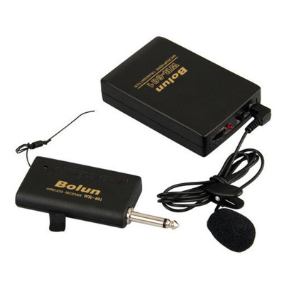 SOAIY Bộ thu phát không dây cho micro BOLUN WR-601 - Hàng Nhập Khẩu
