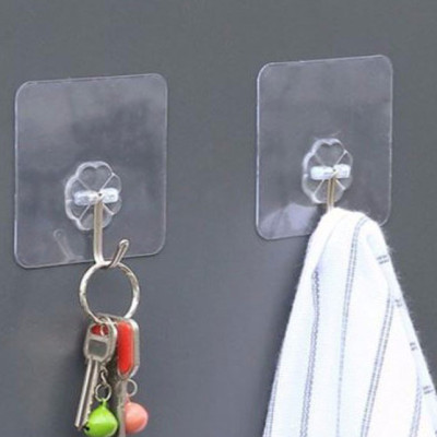 Combo 50 móc treo dán tường chịu lực 10kg siêu bền 