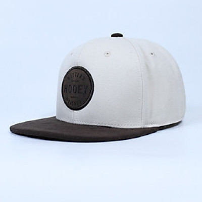 Nón hiphop, mũ snapback Hooey phối vải kaki đẹp form chuẩn thời trang (Ảnh thật)