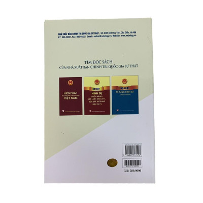 Sách - 75 Năm Hình Thành, Phát Triển Của Hệ Thống Pháp Luật Hình Sự Việt Nam Và Định Hướng Tiếp Tục Hoàn Thiện (1945-2020) - NXB Chính Trị Quốc Gia