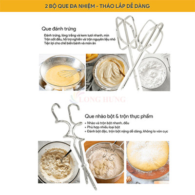 Máy đánh trứng Bluestone HMB-6336 - Hàng chính hãng