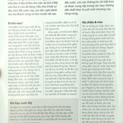 Cẩm Nang Du Lịch - Mỹ