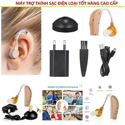 Máy Trợ Thính Không Dây Sạc Điện Đeo Vành Tai Hàng Cao Cấp - Lựa Chọn Tốt Nhất Cho Trải Nghiệm Nghe Tuyệt Vời, ĐÈN TRANG TRÍ ,ĐỒNG HỒ TREO TƯỜNG