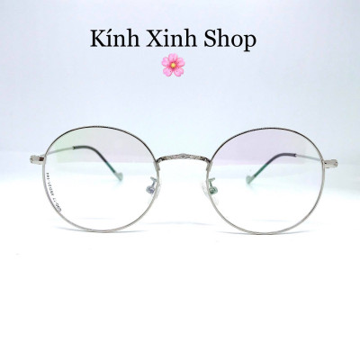 Kính Mắt tròn nhỏ gọng kim loại tăm mảnh Hàn Quốc (Nhiều Màu)