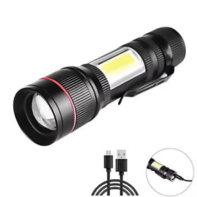 Đèn pin sạc cầm tay chống nước TERINO T1012 - Hàng chính hãng