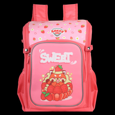 Ba Lô Học Sinh Kid Bingo Kèm Bóp Viết - Sakos SBO020PFNG00 - Pinky Fire Fox