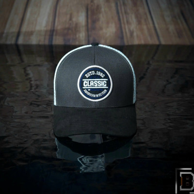 Nón kết, mũ lưỡi trai chữ Classic vải kaki phối lưới form chuẩn siêu đẹp (Ảnh thật)