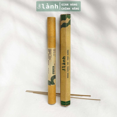 Nhang Không Tăm Trầm Hương Đặc Biệt 3 Lành Giá Sỉ Từ 5 Ống Tự Nhiên 100% 7-12 Năm Trầm Thờ Cúng Thư Giãn Yoga Thiền Định Trang Trí Nhà Cửa