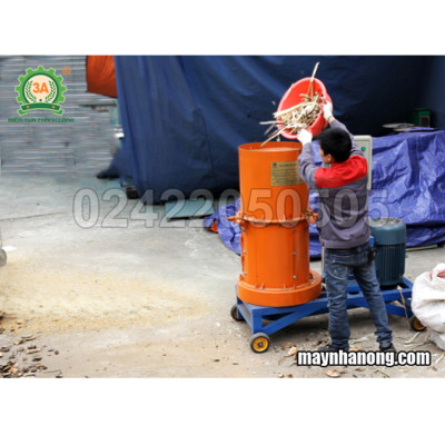 Máy băm vỏ dừa tươi 3A11Kw - Máy băm rác hữu cơ - Hàng Chính Hãng