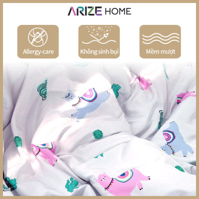Chăn Chần Bông Arize Vải Microfiber Lama 1.5x2m