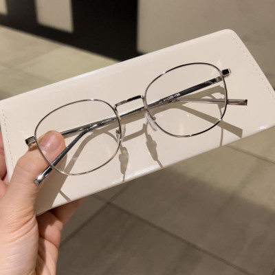 Gọng Kính Cận, Kính Giả Cận Mắt Vuông Kim Loại
