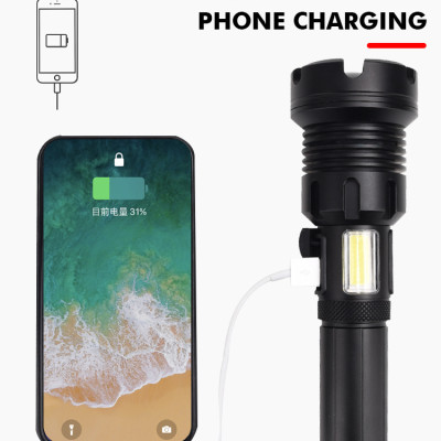 Đèn pin sạc cầm tay siêu sáng Terino T74 (chống nước) - Hàng Chính Hãng