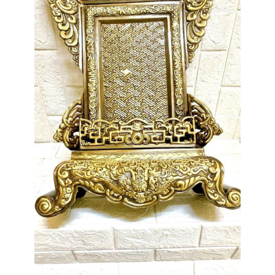 BÀI VỊ DI ẢNH CAO 55 x 40 CM  CHẤT LIỆU BẰNG ĐỒNG