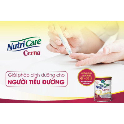 Sữa Nutricare Cerna Dành Cho Người Bệnh Tiểu Đường