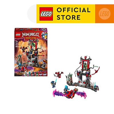 LEGO NINJAGO 71841 Đồ Chơi Lắp Ráp Ngôi Làng Của Rồng (305 chi tiết)