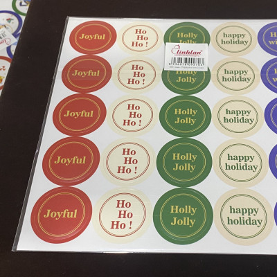 Stickers dán trang trí Noel cao cấp