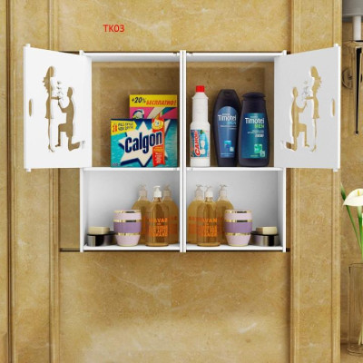 Tủ kệ nhà tắm_ Kệ treo nhà tắm TK04 _ Tủ Đôi