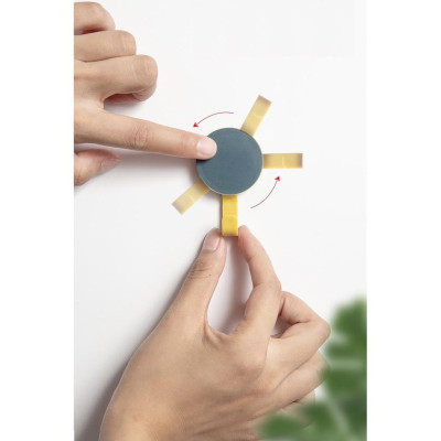 Móc Dán Tường Xoay 360 Độ, Móc Treo Tường Đa Năng, Sử Dụng Miếng Dán 3M Tiện Dụng Treo Đồ Trong Gia Đình, TakyHome 2231