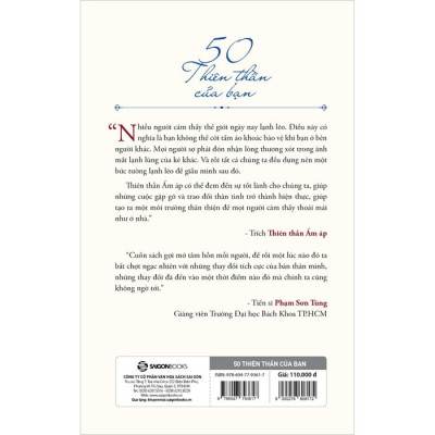 50 Thiên Thần Của Bạn - Anselm Grun - Trần Cao Phương Diễm & Phạm Sơn Tùng dịch - Tái bản - (bìa mềm)