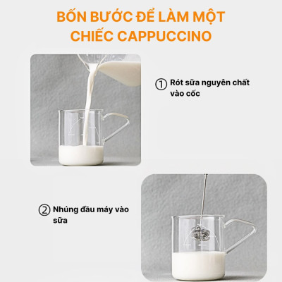 Máy đánh bọt cầm tay KHÔNG DÂY SOKANY SK02018 đa năng 2in 1, đánh trứng, tạo bọt, có sạc USB tiện lợi - HÀNG CHÍNH HÃNG