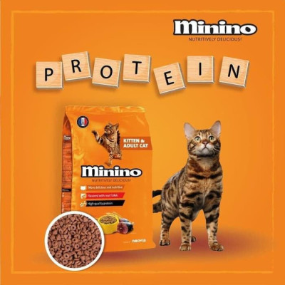 Thức ăn cho mèo Minino Tuna 1.3kg ( vị cá ngừ)