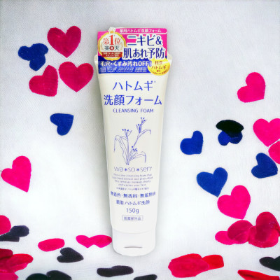 Sữa Rửa Mặt Tẩy Trang Chiết Xuất Ý Dĩ Wasosen Cleansing Foam 150 G