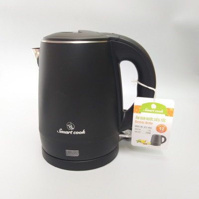 Ấm đun nước siêu tốc Smartcook KES-3865 (1 Lít) - Hàng Chính Hãng