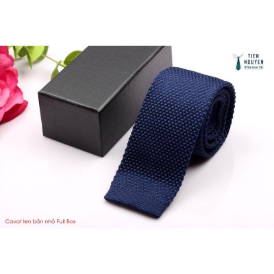 Cà Vạt Len Cao Cấp Bản  6Cm - Cavat Tự Thắt đủ màu