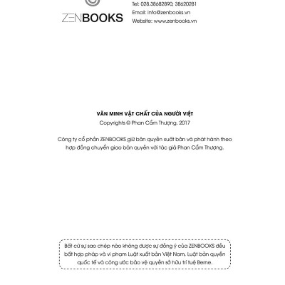 Văn Minh Vật Chất Của Người Việt - Bìa Cứng (Tái Bản 2022)