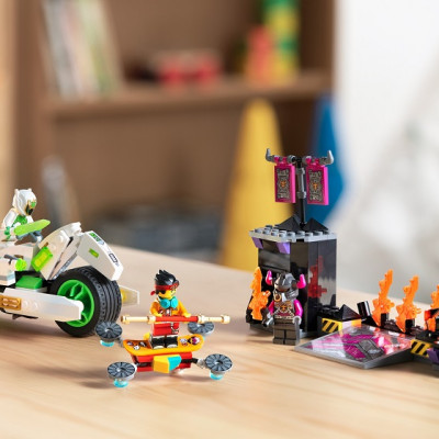 LEGO Monkie Kid - 80006 - Xe Đạp Ngựa Trắng Rồng (259 chi tiết)