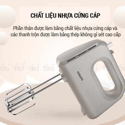 Máy Đánh Trứng Philips HR3705 (300W) - Hàng Chính Hãng