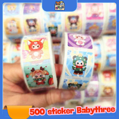 500 Sticker Baby three hot trend 1 cuộn