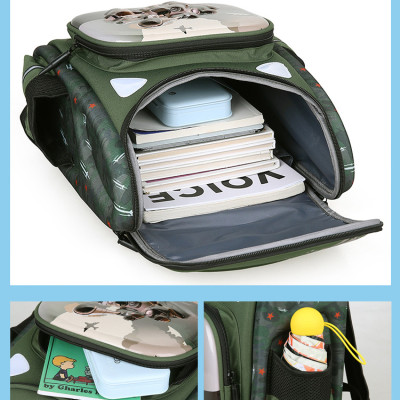 Ba lô học sinh tiểu học, ba lô học sinh vỏ cứng PC phong cách mới  - BEE GEE HS1302