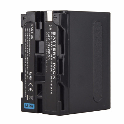 Pin Cho Máy Quay Phim Sony NP-F970 NP-F960 7800mAh Cao Cấp - Hàng Nhập Khẩu