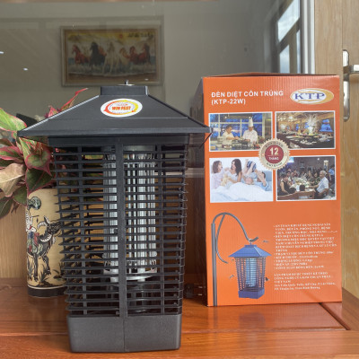 Đèn diệt côn trùng KTP-22W có thể dùng ngoài trời