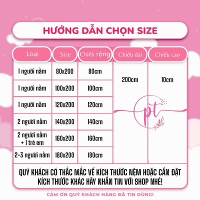 Nệm Bông Ép Cao Cấp Gấp 3 Dày 9cm Đủ Size ( Giao Màu Ngẫu Nhiên )