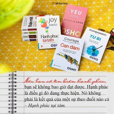 Sách OSHO Thân Mật Cội Nguồn Của Hạnh Phúc First News