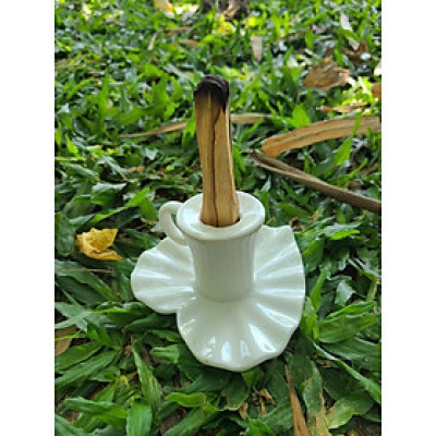 Palo Santo Holder - Đĩa đốt Gỗ Trắc Xanh - Gỗ Palo santo