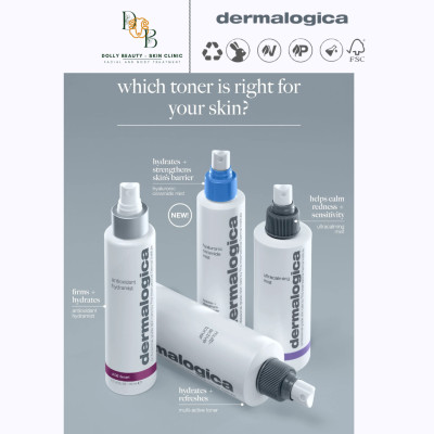 Xịt khoáng hồi sinh làn da HYALURONIC CERAMIDE MIST 150ml tăng cường, cấp ẩm & mịn mượt của Dermalogica