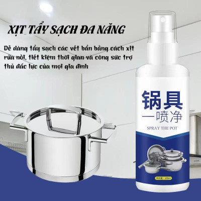 Chai Xịt Loại Bỏ Rỉ Sét Nồi Chảo 100Ml Tiện Dụng
