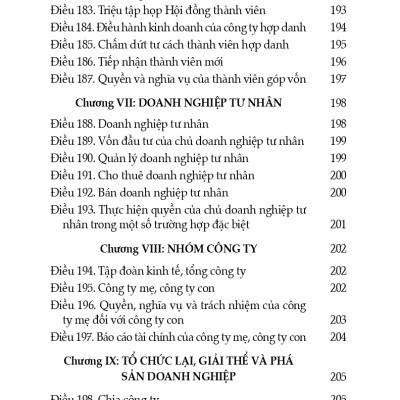 Luật Doanh Nghiệp (Hiện Hành) (Sửa Đổi, Bổ Sung Năm 2022)