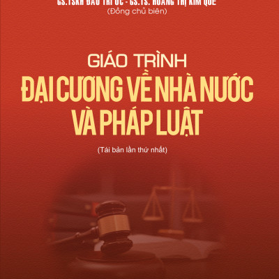 Giáo trình Đại cương về nhà nước và pháp luật