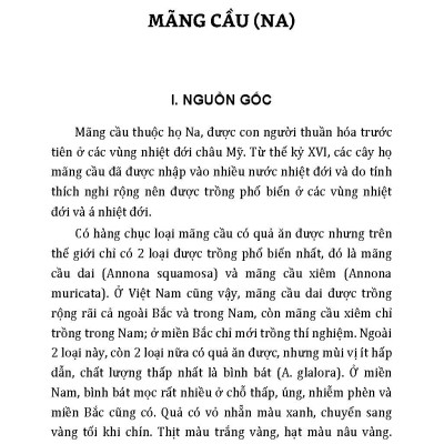  Kỹ Thuật Trồng, Chăm Sóc Cho Năng Xuất Cao Mãng Cầu, Nhãn, Xoài (Tái bản 2025)