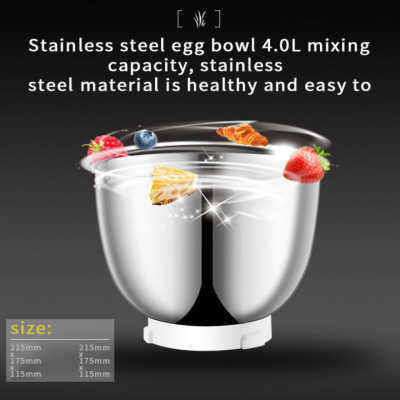 Máy trộn bột, đánh trứng cao cấp DSP KM3043 công suất 1400W tích hợp 6 tốc độ vận hành - Hàng Nhập Khẩu