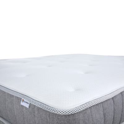 Nệm lò xo túi cao cấp cho giường 1m8 WESTON độ đàn hồi tốt, vỏ vải polyester mềm mịn, kích thước 198x183x21cm (DxRxC) | Index Living Mall - Phân phối độc quyền tại Việt Nam