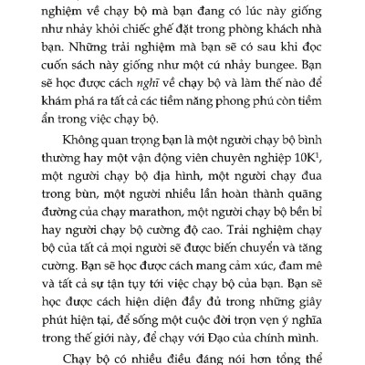 Sách - Đạo Của Người Chạy Bộ - 2H Books